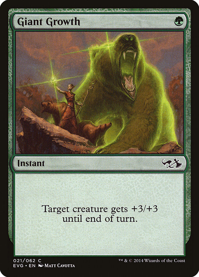 Giant Growth [Duel Decks Anthology: Elves vs. Goblins] | Game Haven TX