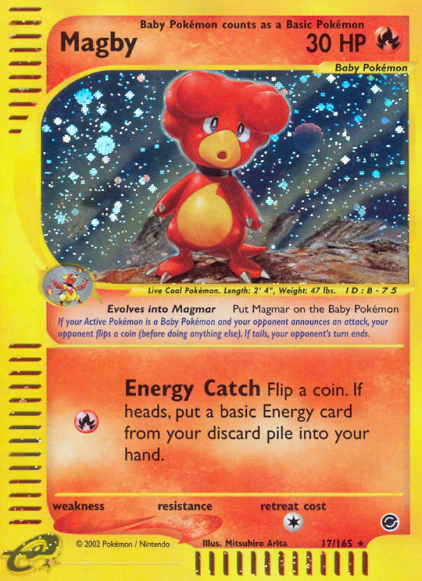 Magby (17/165) [Expedition: Base Set] | Game Haven TX