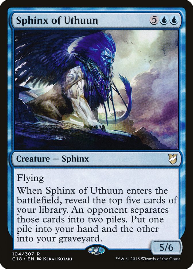 Sphinx of Uthuun [Commander 2018] | Game Haven TX