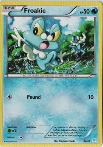 Froakie (23/30) [XY: Trainer Kit 3 - Suicune] | Game Haven TX