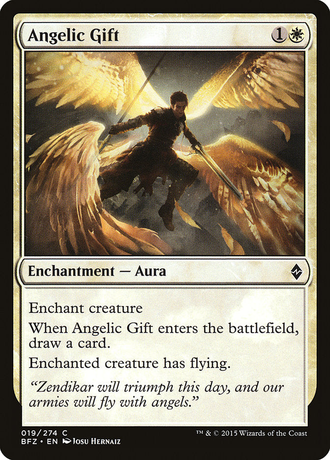Angelic Gift [Battle for Zendikar] | Game Haven TX
