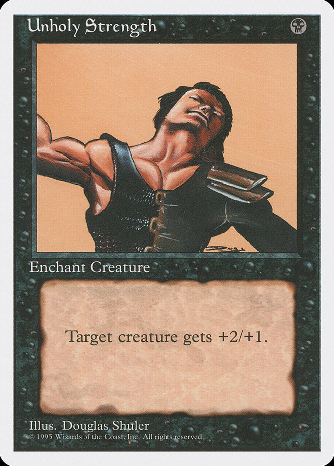 Unholy Strength [Fourth Edition] | Game Haven TX
