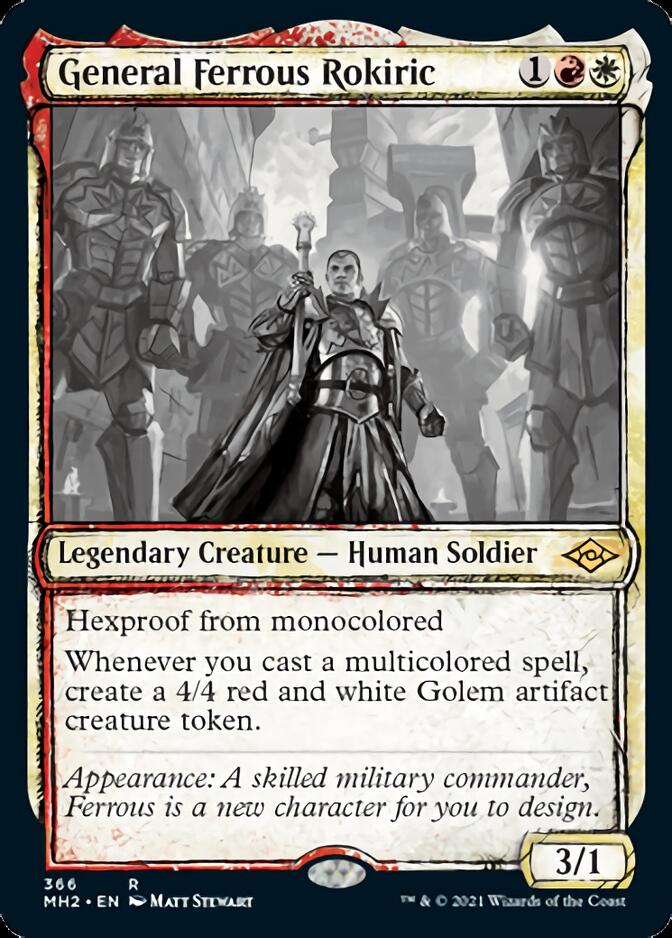 General Ferrous Rokiric (Sketch) [Modern Horizons 2] | Game Haven TX