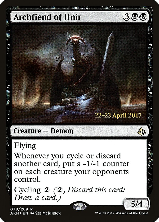Archfiend of Ifnir [Amonkhet Promos] | Game Haven TX