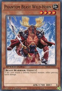 Phantom Beast Wild-Horn [SBCB-EN045] Common | Game Haven TX