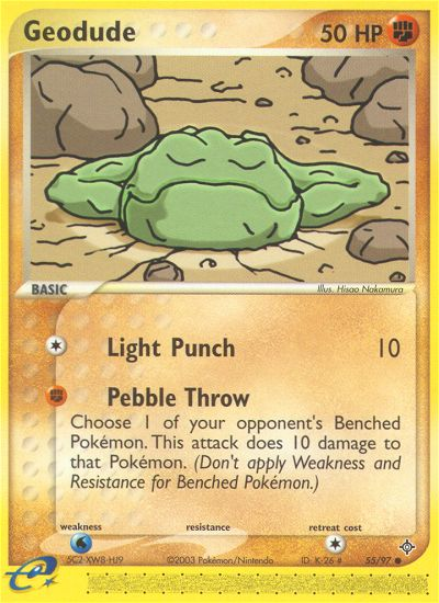 Geodude (55/97) [EX: Dragon] | Game Haven TX