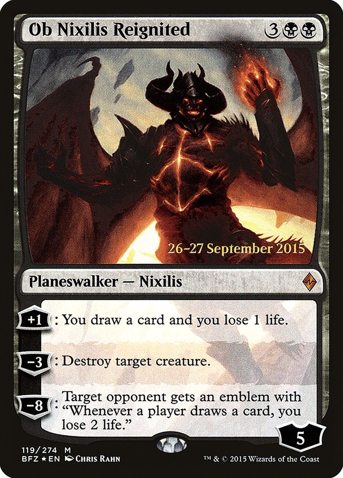 Ob Nixilis Reignited [Battle for Zendikar Promos] | Game Haven TX