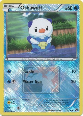 Oshawott (27/114) (League Promo) [Black & White: Base Set] | Game Haven TX