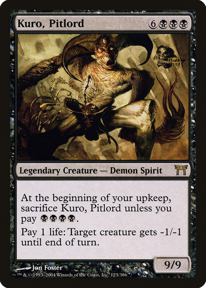 Kuro, Pitlord [Champions of Kamigawa] | Game Haven TX