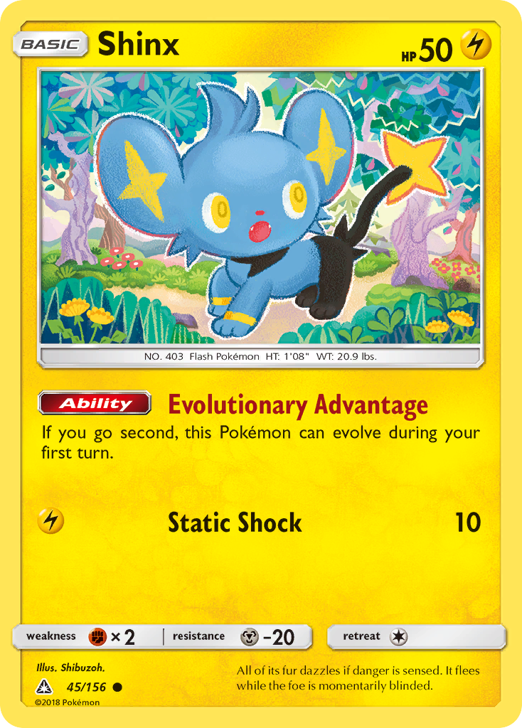 Shinx (45/156) [Sun & Moon: Ultra Prism] | Game Haven TX