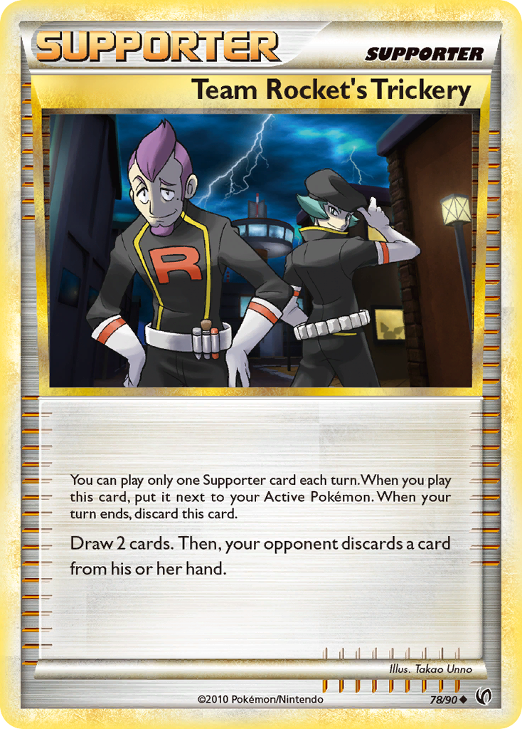 Team Rocket's Trickery (78/90) [HeartGold & SoulSilver: Undaunted] | Game Haven TX