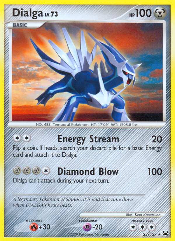 Dialga (23/127) [Platinum: Base Set] | Game Haven TX