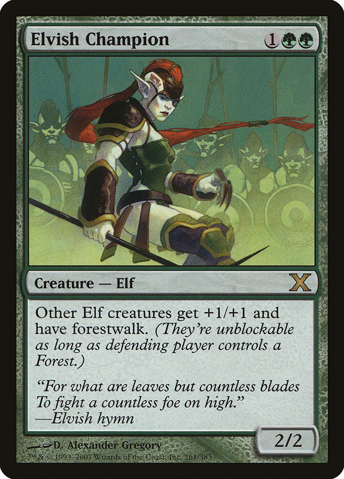 Elvish Champion [Tenth Edition] | Game Haven TX