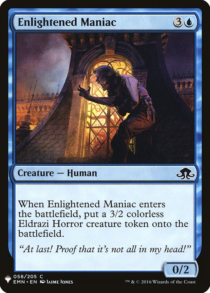 Enlightened Maniac [Mystery Booster] | Game Haven TX