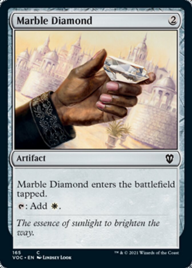 Marble Diamond [Innistrad: Crimson Vow Commander] | Game Haven TX