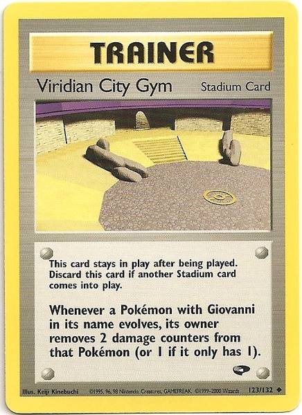 Viridian City Gym (123/132) [Gym Challenge Unlimited] | Game Haven TX