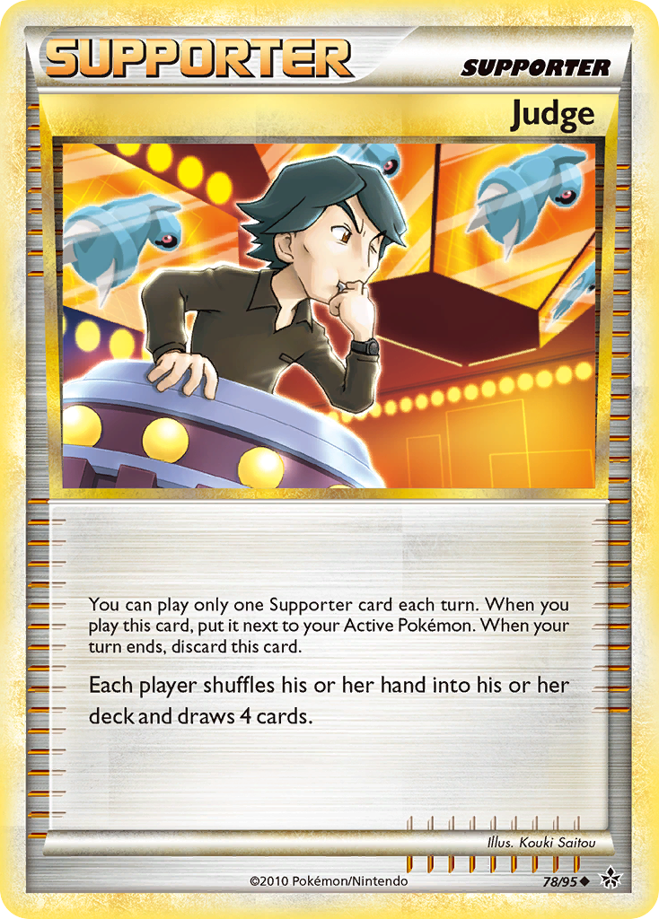 Judge (78/95) [HeartGold & SoulSilver: Unleashed] | Game Haven TX