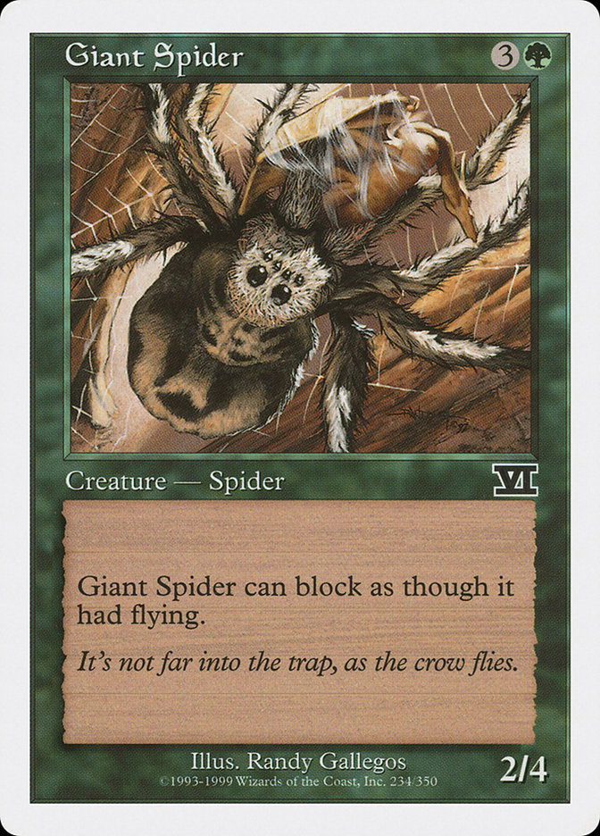 Giant Spider [Classic Sixth Edition] | Game Haven TX
