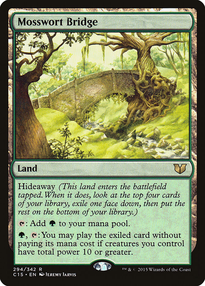 Mosswort Bridge [Commander 2015] | Game Haven TX