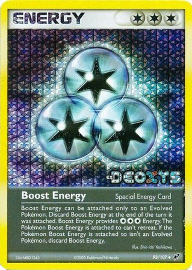 Boost Energy (93/107) (Stamped) [EX: Deoxys] | Game Haven TX