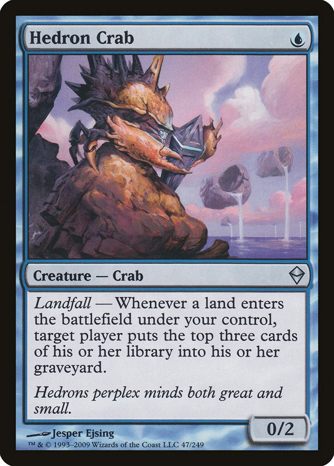 Hedron Crab [Zendikar] | Game Haven TX