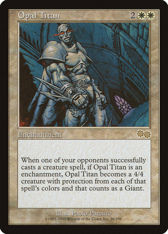 Opal Titan [Urza's Saga] | Game Haven TX