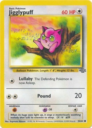 Jigglypuff (54/64) [Jungle Unlimited] | Game Haven TX