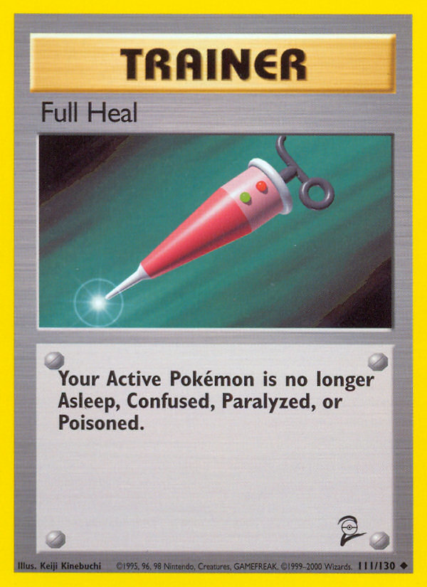Full Heal (111/130) [Base Set 2] | Game Haven TX