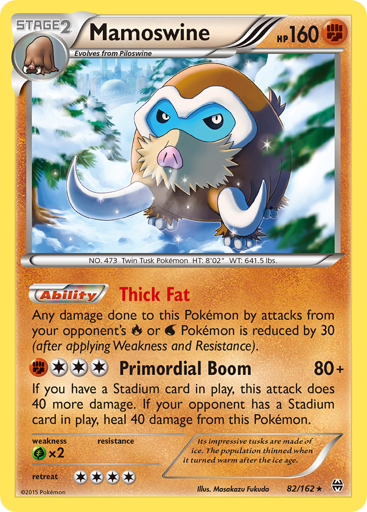 Mamoswine (82/162) [XY: BREAKthrough] | Game Haven TX