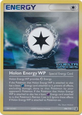 Holon Energy WP (106/113) (Stamped) [EX: Delta Species] | Game Haven TX