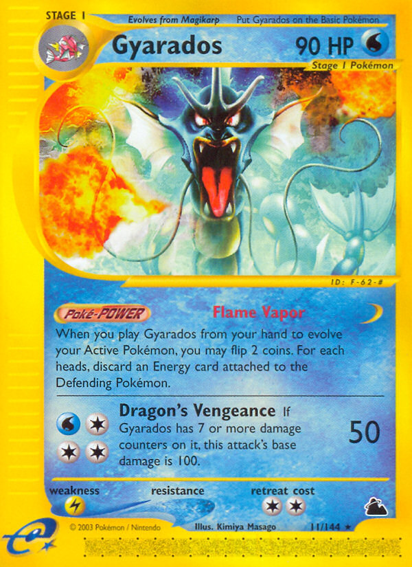 Gyarados (11/144) [Skyridge] | Game Haven TX