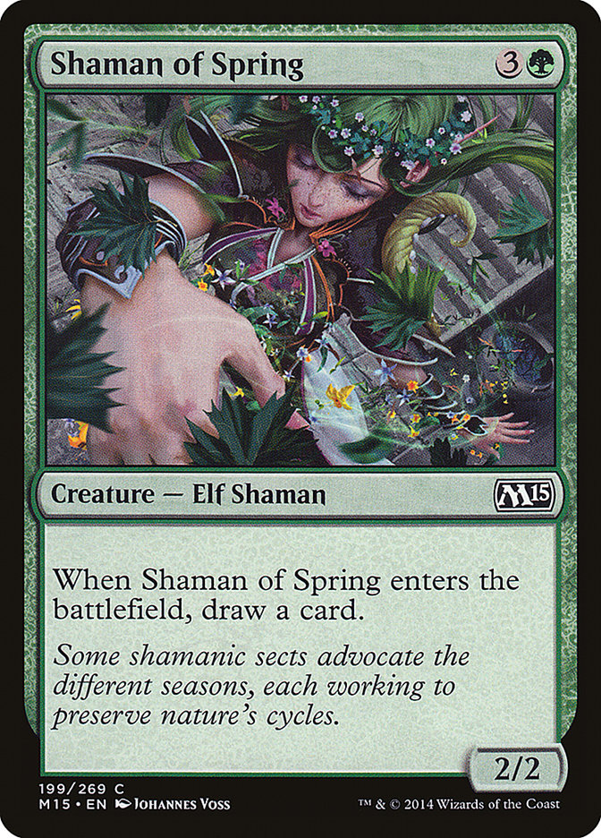 Shaman of Spring [Magic 2015] | Game Haven TX