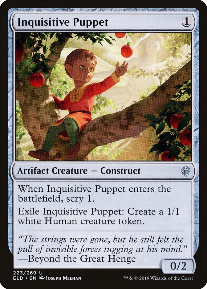Inquisitive Puppet [Throne of Eldraine] | Game Haven TX