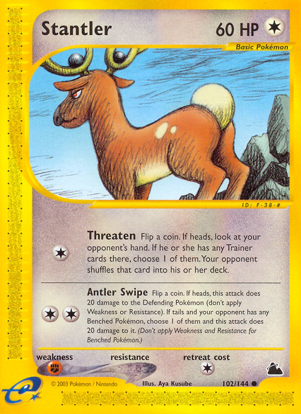 Stantler (102/144) [Skyridge] | Game Haven TX