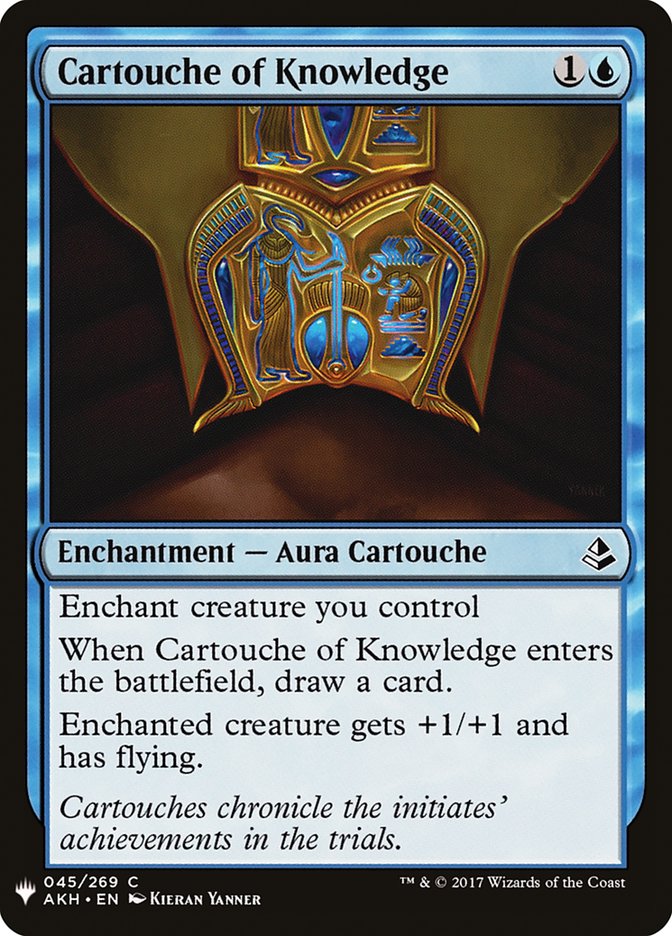 Cartouche of Knowledge [Mystery Booster] | Game Haven TX