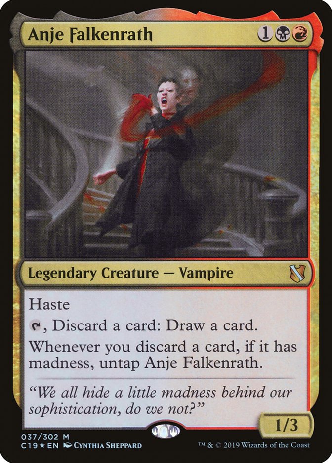 Anje Falkenrath [Commander 2019] | Game Haven TX