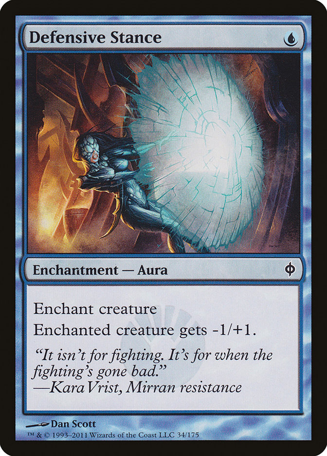 Defensive Stance [New Phyrexia] | Game Haven TX