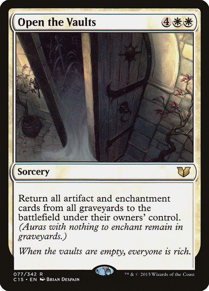 Open the Vaults [Commander 2015] | Game Haven TX