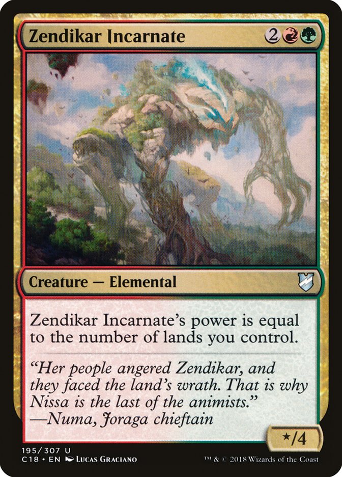 Zendikar Incarnate [Commander 2018] | Game Haven TX