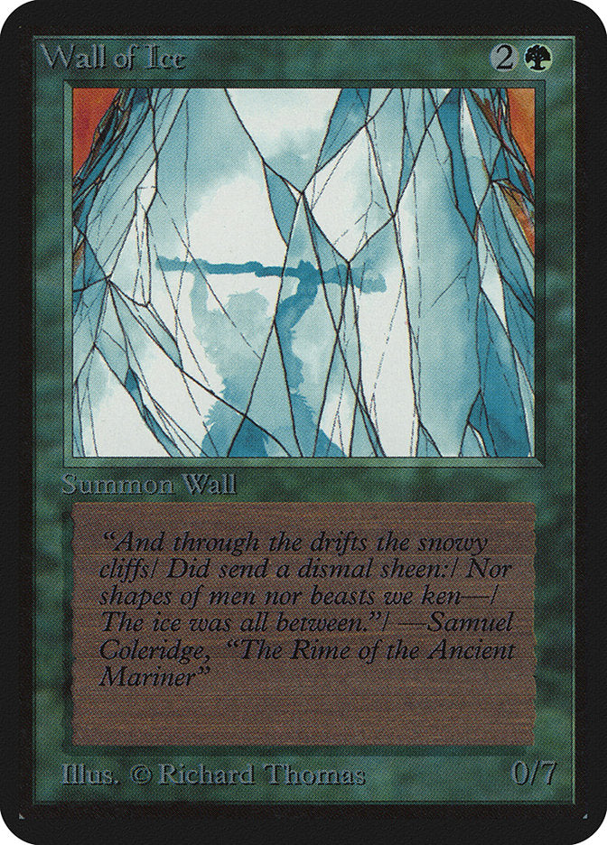 Wall of Ice [Limited Edition Alpha] | Game Haven TX