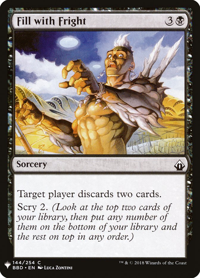 Fill with Fright [Mystery Booster] | Game Haven TX