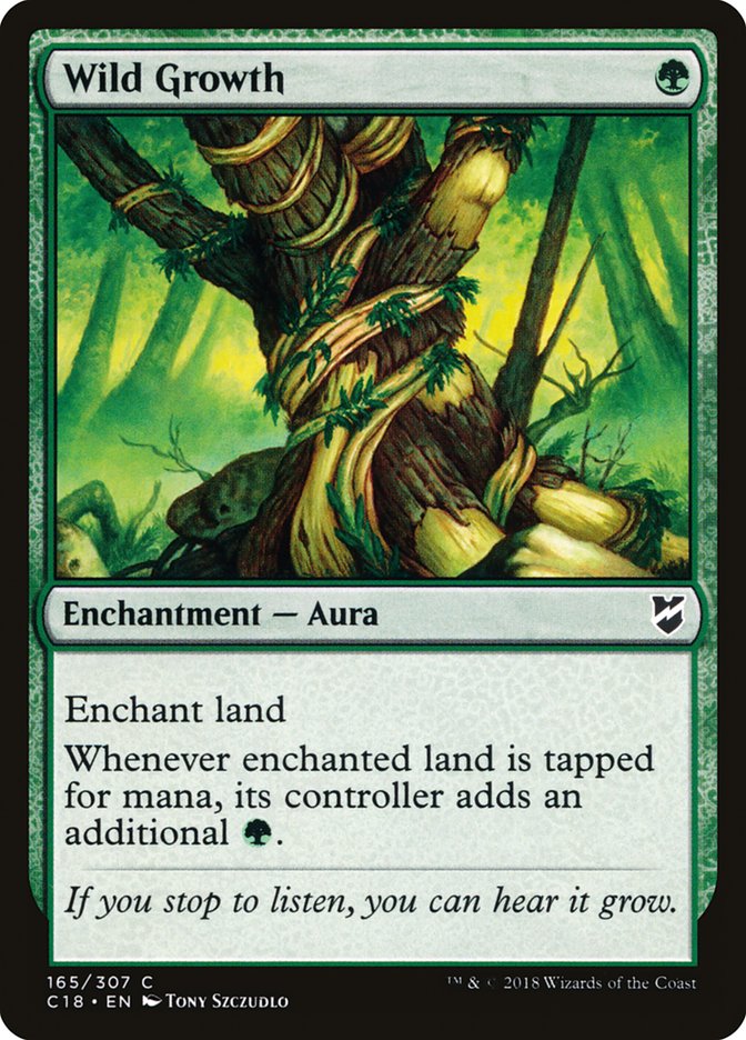 Wild Growth [Commander 2018] | Game Haven TX