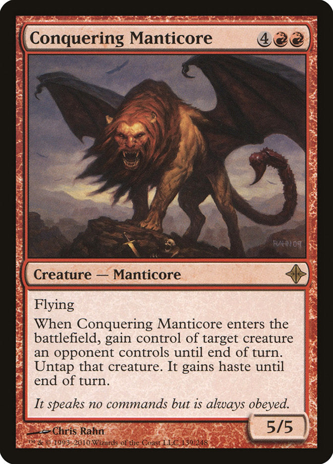 Conquering Manticore [Rise of the Eldrazi] | Game Haven TX