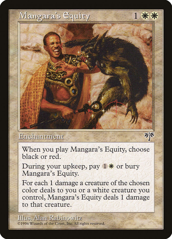 Mangara's Equity [Mirage] | Game Haven TX