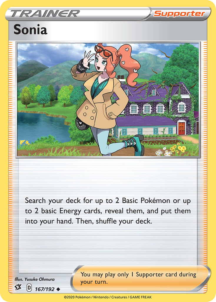 Sonia (167/192) [Sword & Shield: Rebel Clash] | Game Haven TX