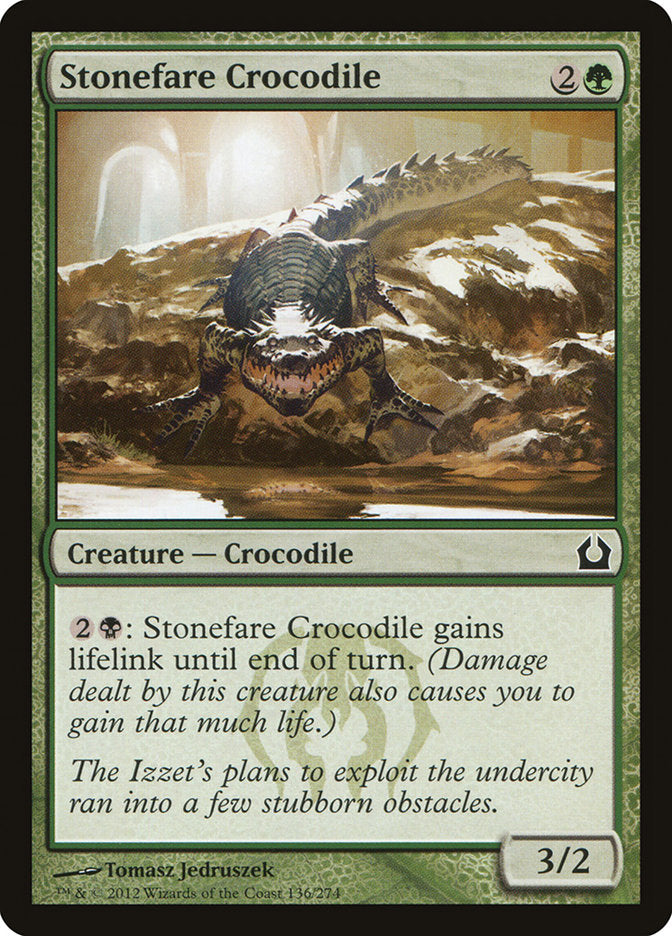 Stonefare Crocodile [Return to Ravnica] | Game Haven TX