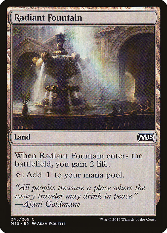 Radiant Fountain [Magic 2015] | Game Haven TX