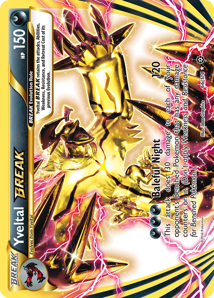 Yveltal BREAK (66/114) [XY: Steam Siege] | Game Haven TX