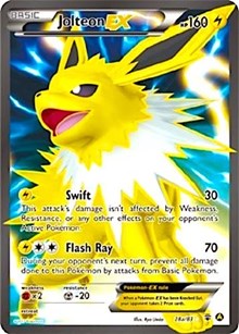 Jolteon EX (28a/83) (Alternate Art Promo) [XY: Generations] | Game Haven TX