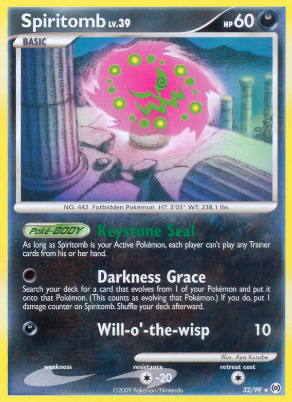 Spiritomb (32/99) [Platinum: Arceus] | Game Haven TX
